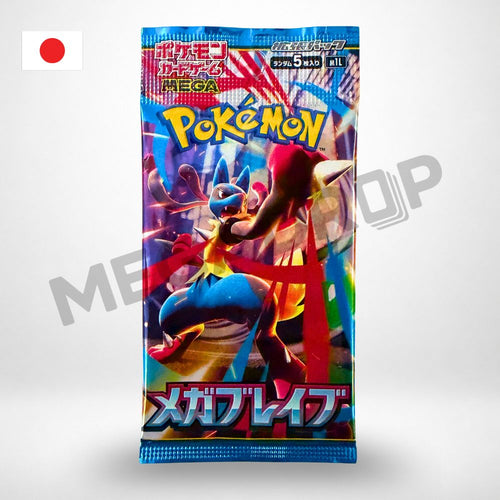 Booster Méga-Lucario ex — Mega Brave (JAP)