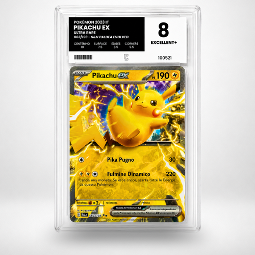 Pikachu ex — Évolutions à Paldea (IT)